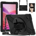 Lenovo Tab Heavy Duty 360 Case with Hand Strap - Black