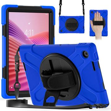 Lenovo Tab Heavy Duty 360 Case with Hand Strap - Blue / Black