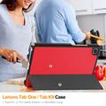 Lenovo Tab K9 Tri-Fold Series Smart Folio Case - Red