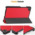 Lenovo Tab K9 Tri-Fold Series Smart Folio Case - Red