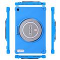 Lenovo Tab Plus Gen 2 Shockproof Silicone Case with Pencil Holder - Dark Blue
