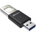 Lexar JumpDrive Fingerprint F35 Pro USB-A 3.2 Flash Drive - 64GB