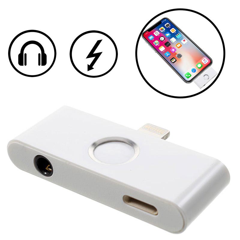 Iphone X Lightning 3 5mm Audio Adapter With Home Button