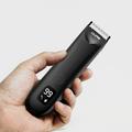 Lilipro Waterproof Electric Body Hair Trimmer with LED Display - Black