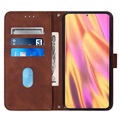 Line Series Samsung Galaxy S20 FE Wallet Case - Brown