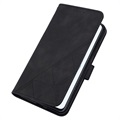 Line Series Samsung Galaxy S22 5G Wallet Case - Black