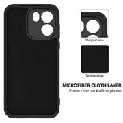 OnePlus Nord CE6 Liquid Silicone Case with Hand Strap - Black