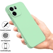 OnePlus Nord CE6 Liquid Silicone Case with Hand Strap - Green