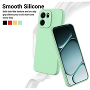 OnePlus Nord CE6 Liquid Silicone Case with Hand Strap - Green