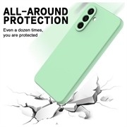 Samsung Galaxy S27 Liquid Silicone Case with Hand Strap - Green