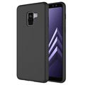 Samsung Galaxy A8+ (2018) Liquid Silicone Case - Black