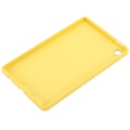 Samsung Galaxy Tab A7 Lite Liquid Silicone Case - Yellow