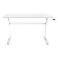 LogiLink EO0027W Sit/Stand Desk for PC/Laptop - White