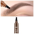 Long-Lasting Natural-Looking Eyebrow Makeup Pen - Brown
