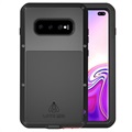 Love Mei Powerful Samsung Galaxy S10+ Hybrid Case - Black