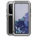 Love Mei Powerful Samsung Galaxy S20 FE Hybrid Case - Silver