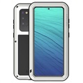 Love Mei Powerful Samsung Galaxy S20 Hybrid Case - Silver