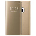 Luxury Series Mirror View iPhone 7 Plus / 8 Plus Flip Case - Gold