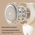 M1 Fabric Shaver/Lint Remover with Digital LCD Display - White