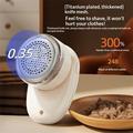 M1 Fabric Shaver/Lint Remover with Digital LCD Display - White
