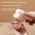 M1 Fabric Shaver/Lint Remover with Digital LCD Display - White