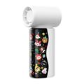 M126 Mini Portable Pocket Fan with Stickers Display - 18000RPM - White