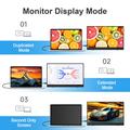M156U01 15.6" 4K UHD Portable Monitor - Black