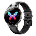 M201 Ultra-Thin Women s Smart Watch with IP68 Waterproof Protection - Black