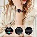 M201 Ultra-Thin Women s Smart Watch with IP68 Waterproof Protection - Black