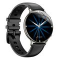 M201 Ultra-Thin Women s Smart Watch with IP68 Waterproof Protection - Black