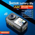 M26 4K Action Camera with 6-Axis Stabilization - Black