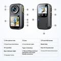 M26 4K Action Camera with 6-Axis Stabilization - Black