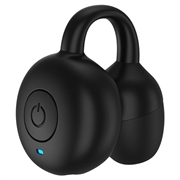 M32 Single Ear-Clip Wireless Earphone - Black