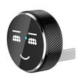 M48 Cute Pattern Wireless CarPlay & Android Auto Adapter - Black
