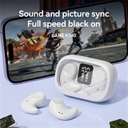 M51 Mini Wireless Earphones for Side Sleepers - White