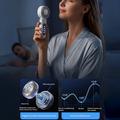 M814 Foldable TEC Cooling Fan with Dynamic Display - 3000mAh - White
