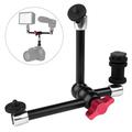 MA-03 11" Triple Arm Magic Mount for DSLR Camera, Monitor and Light