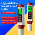 MF-X41 4-in-1 Digital Water Quality Tester for Pool, Aquarium and Drinking Water
