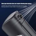 MR689 Portable Breath Alcohol Tester - Voice Alerts, 5 Mouthpieces, English Version - Black