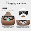 MT5 Ultra Smart Glasses with 2000mAh Charging Case - Black / Brown