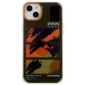 Mutural Camouflage Series iPhone 14 Plus Hybrid Case - Green