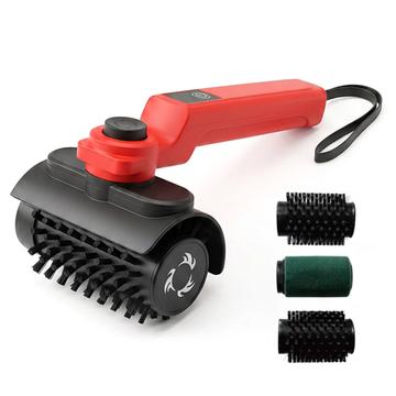 MY-118 Electric Cordless BBQ Grill Brush - Red / Black