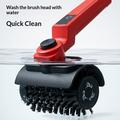 MY-118 Electric Cordless BBQ Grill Brush - Red / Black