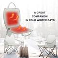 MYDAYS OUTDOOR 850230 Heated Seat Cushion with Backrest - Grey