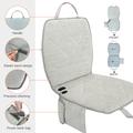 MYDAYS OUTDOOR 850230 Heated Seat Cushion with Backrest - Grey