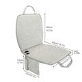 MYDAYS OUTDOOR 850230 Heated Seat Cushion with Backrest - Grey