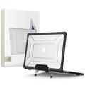 MacBook Air 13" 2023/2025/2026 Tech-Protect SmartShell Pro Case - Black / Clear
