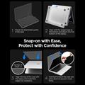 MacBook Pro 16" 2021/2026 Spigen AirSkin Case - Frost Clear