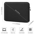 MacBook Pro/Air 15" Haweel HWL7016 Laptop Sleeve - Black
