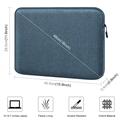 MacBook Pro/Air 15" Haweel HWL7016 Laptop Sleeve - Blue